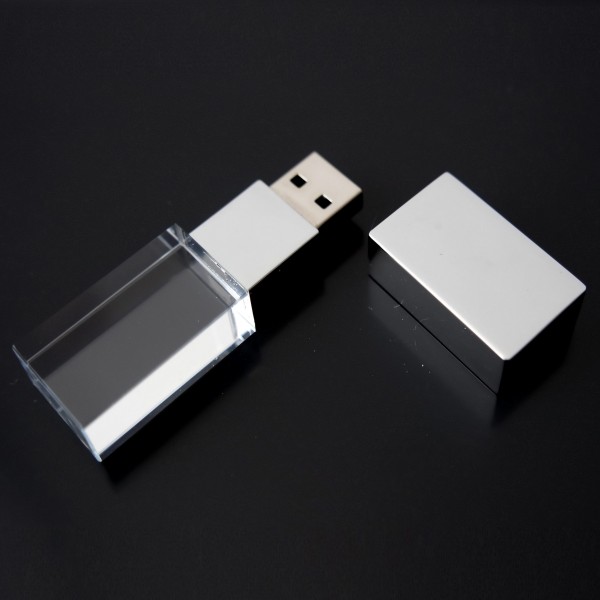 Stiklinė USB laikmena 01/16 GB